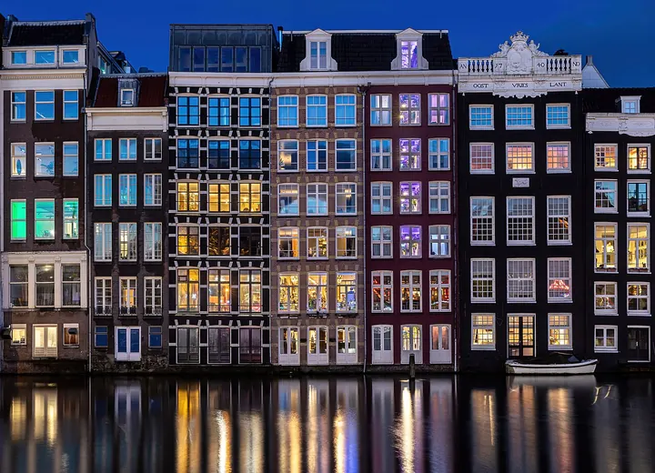 City view in Netherlands